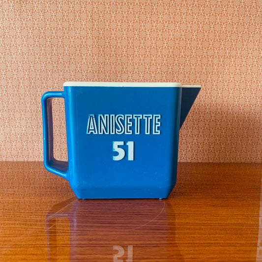 Authentique Pichet Anisette 51 Bleu Vintage